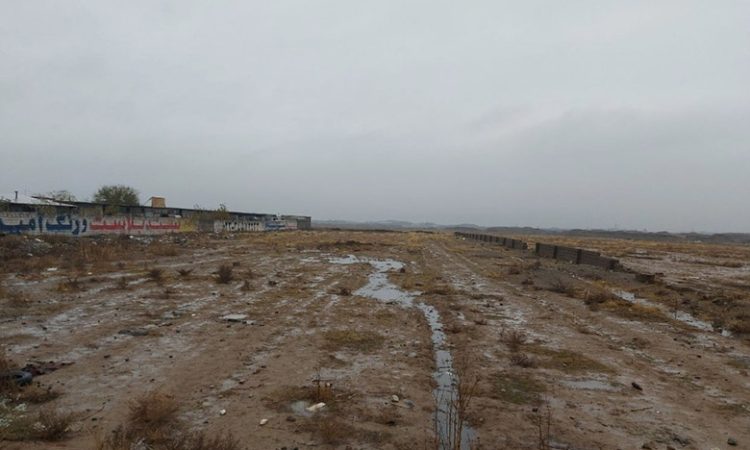 زمین با موقعیت عالی